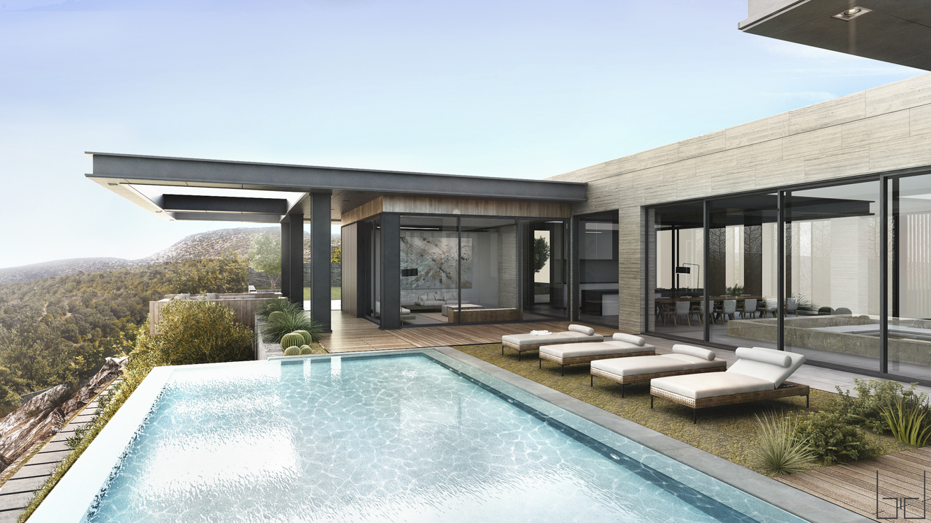LB House Pool Area